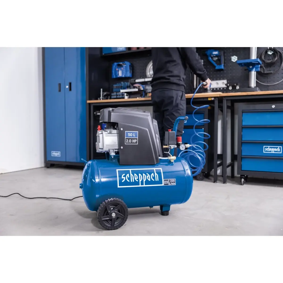 Scheppach kompresor za vazduh HC63 50L