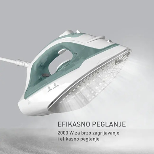 TEFAL pegla na paru FV2C42E0 Virtuo 30, 2000 W, 120 g/min