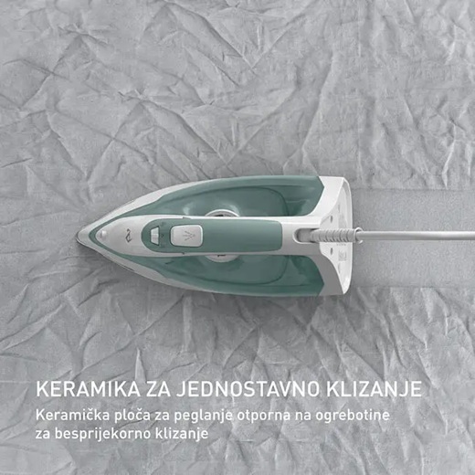 TEFAL pegla na paru FV2C42E0 Virtuo 30, 2000 W, 120 g/min