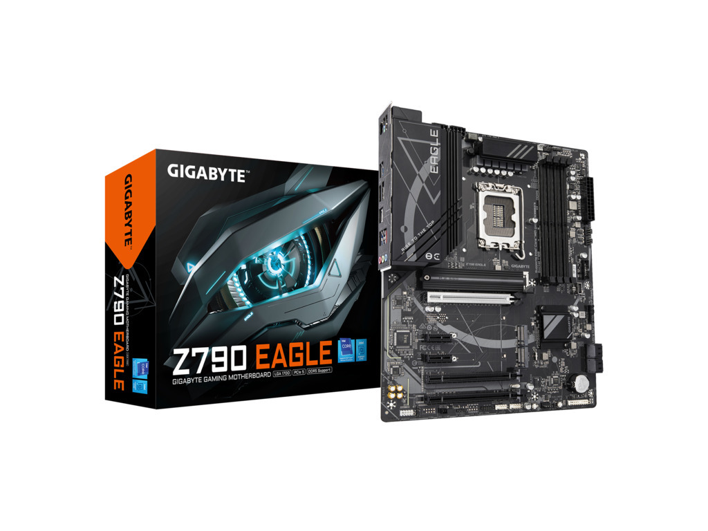 Gigabyte matična ploča Z790 EAGLE LGA1700; 4xDDR5;3xM.2; 4xSATA;8xUSB; DP, HDMI; ATX;