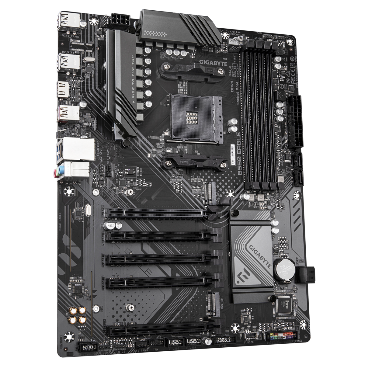 GIGABYTE matična ploča B550 Eagle, AM4, 4x DDR4, 4x SATA2x M.2, 1x HDMI, 6x USB, ATX