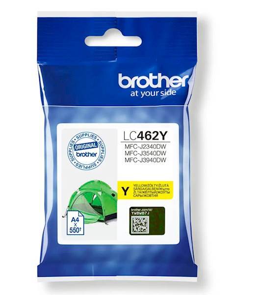 Tinta BROTHER LC462Y
