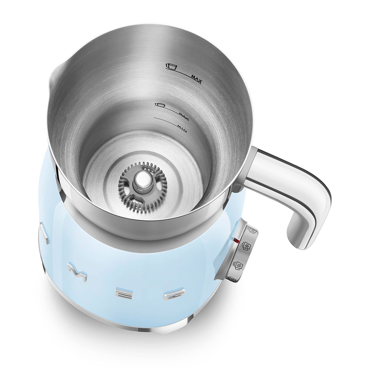 Smeg pjenilica za mlijeko MFF11PBEU, pastelno plava