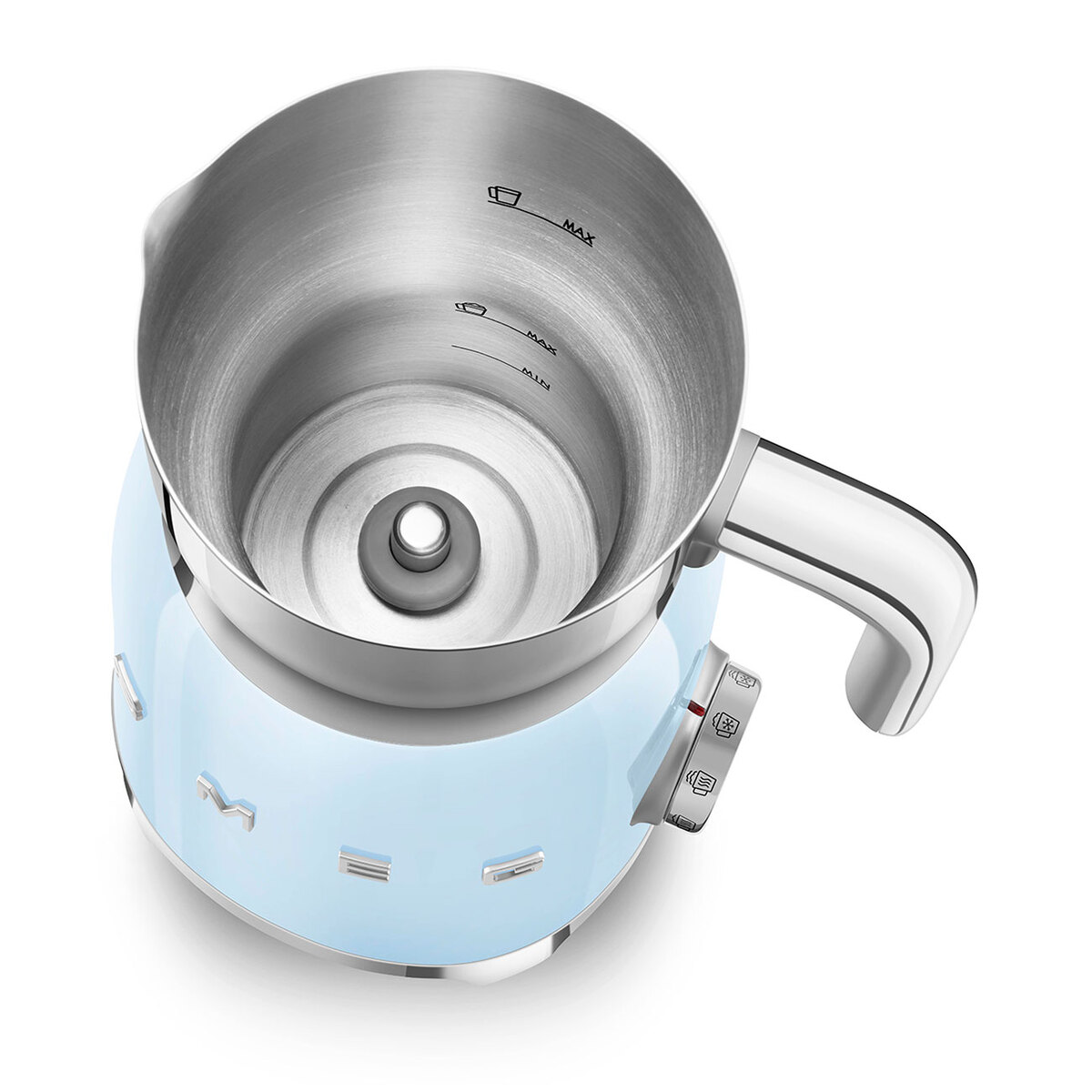Smeg pjenilica za mlijeko MFF11PBEU, pastelno plava