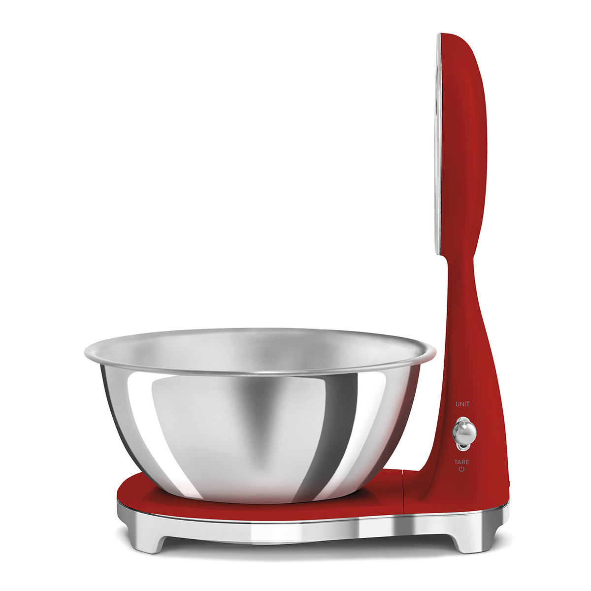 Smeg kuhinjska vaga KSF01RDWW, crvena