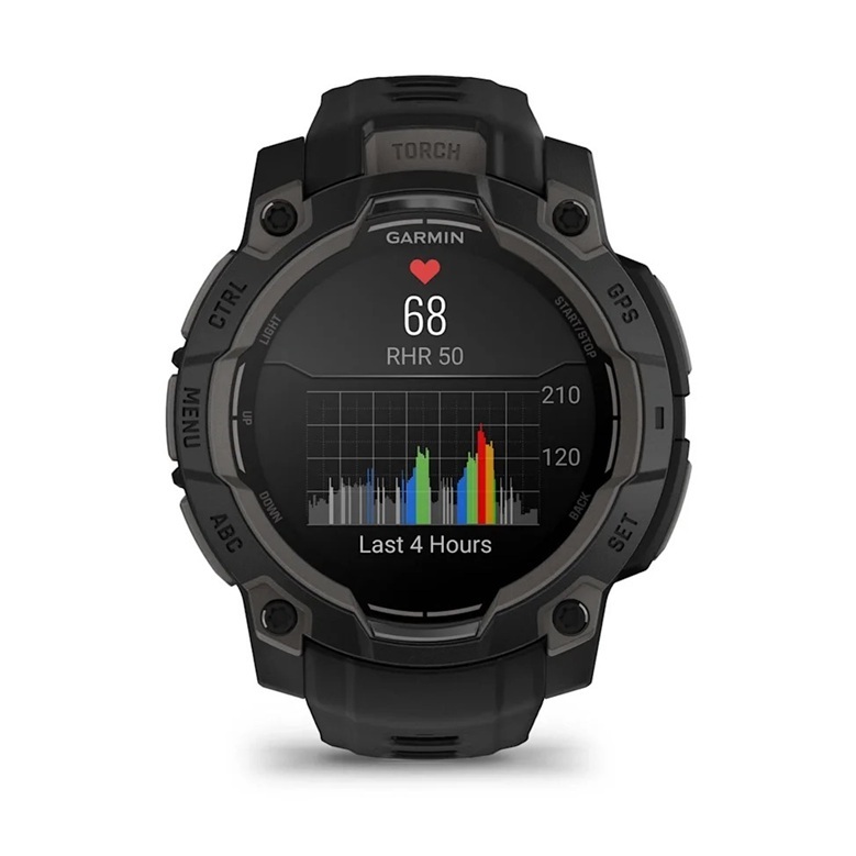GARMIN Instinct 3 sportski pametni sat, 45mm AMOLED, Black