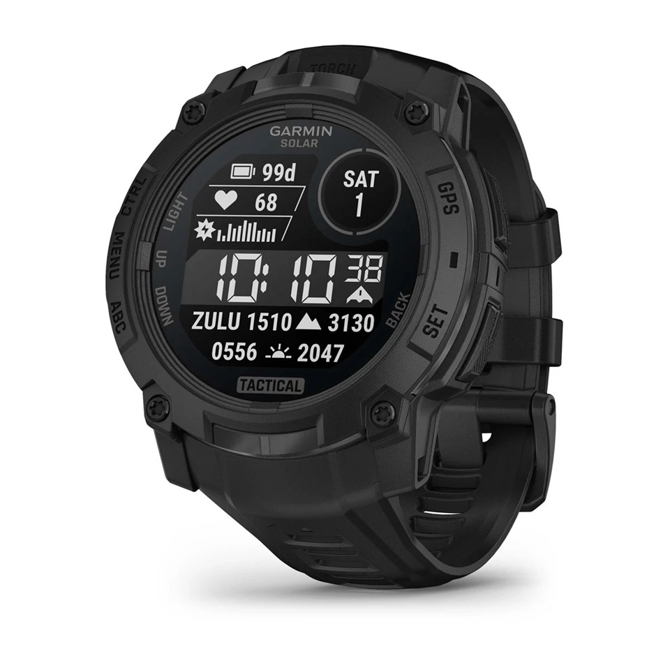 GARMIN Instinct 3 sportski pametni sat, 50mm Tactical SOLAR, Black