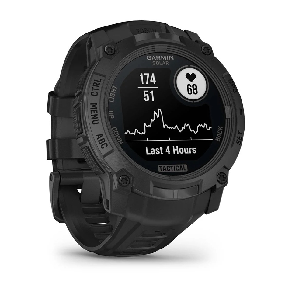 GARMIN Instinct 3 sportski pametni sat, 50mm Tactical SOLAR, Black