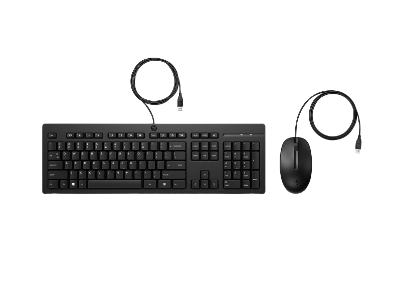 HP miš i tastatura 225 žični crni