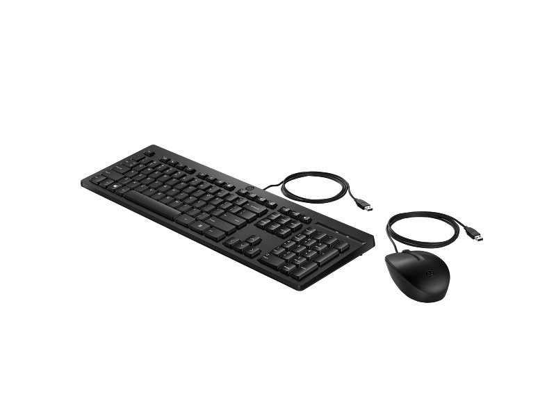 HP miš i tastatura 225 žični crni