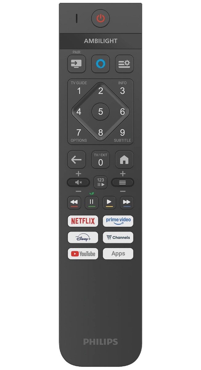 PHILIPS QLED televizor 55PUS9010/12 (The One), 4K Ultra HD, TITAN OS, Smart TV, VRR 144 Hz, Ambilight, P5 Picture Engine, Dolby Vision i Dolby Atmos, Crni