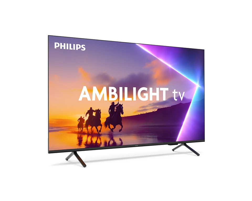 PHILIPS TV QLED 85PUS8510/12, AMBILIGHT 4K QLED 4K TV, Titan OS Pametna platforma, P5 Image processor, Dolby Atmos