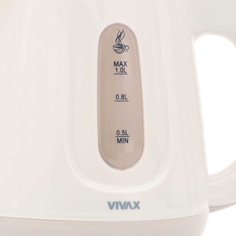 VIVAX kuhalo za vodu WH-103WB, 1100 W, 1 L, bijelo/sivo