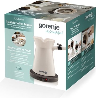 GORENJE kuhalo za tursku kafu TCM350W, 800W, 0.35L
