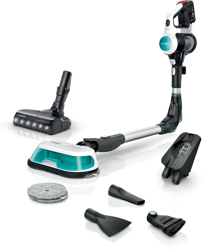 BOSCH štapni usisivač BCS71HYG2 Unlimited 7 ProHygienic Aqua, 18 V, do 40 min, bijeli