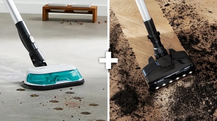BOSCH štapni usisivač BCS71HYG2 Unlimited 7 ProHygienic Aqua, 18 V, do 40 min, bijeli