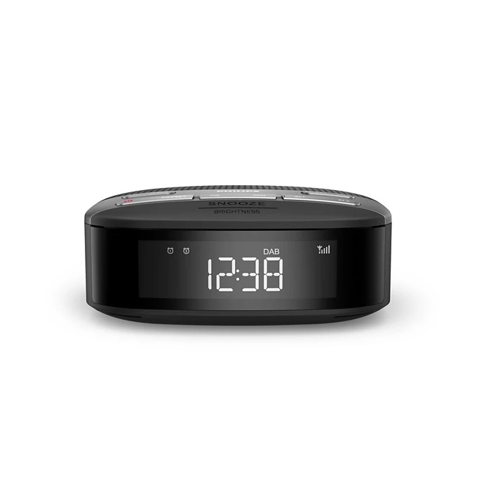Philips TAR3505/12 budilnik; FM; DAB+; Dvostruki alarm;Izlazna snaga (RMS) 1W;