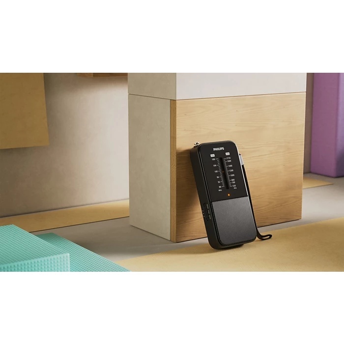 Philips TAR1509/00 prenosni radio; Napajanje iz baterija; FM/AM; Analogno podešavanje