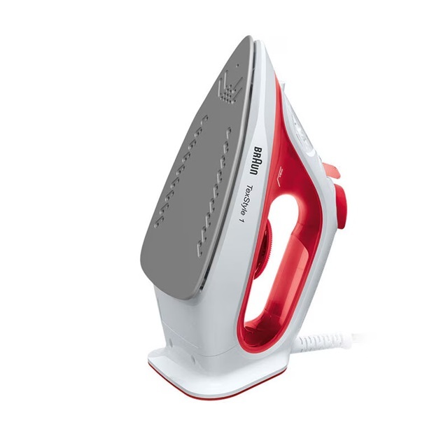 Braun pegla na paru SI 1019 TexStyle 1, crveno-bijela, 1900 W