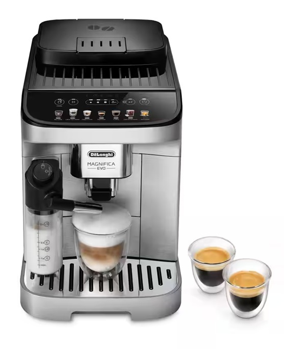 DeLonghi aparat za espresso kafu ECAM290.85.SBX EX:1 Magnifica Evo, crno-srebrna, automatski