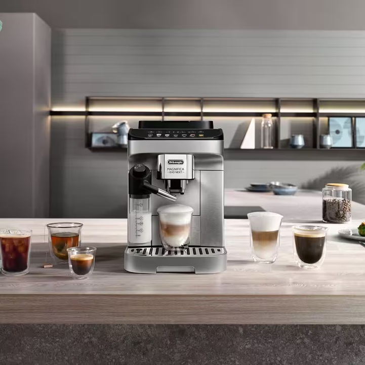DeLonghi aparat za espresso kafu ECAM290.85.SBX EX:1 Magnifica Evo, crno-srebrna, automatski