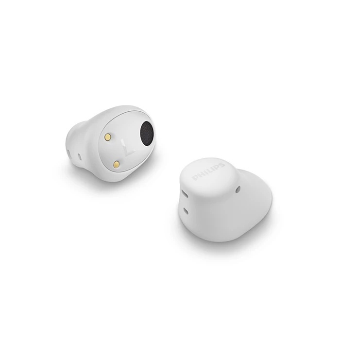 Philips TAT2149WT/00 slušalice BT, sićušne ali moćne in-ear slušalice, do 14h reprodukcije, kutija za punjenje se može staviti na privjesak za ključeve, IPX4 zaštita, Boja bijela