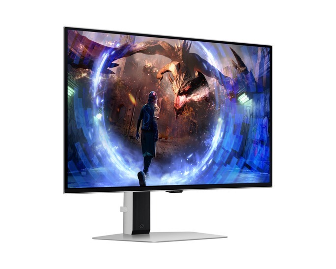 SAMSUNG monitor G6 G60SD Odyssey gaming, 27, QHD, OLED, 250 cd/m2, HDR10, AMD FreeSync Premium Pro, HDMI, DP, 360Hz, 0.03ms