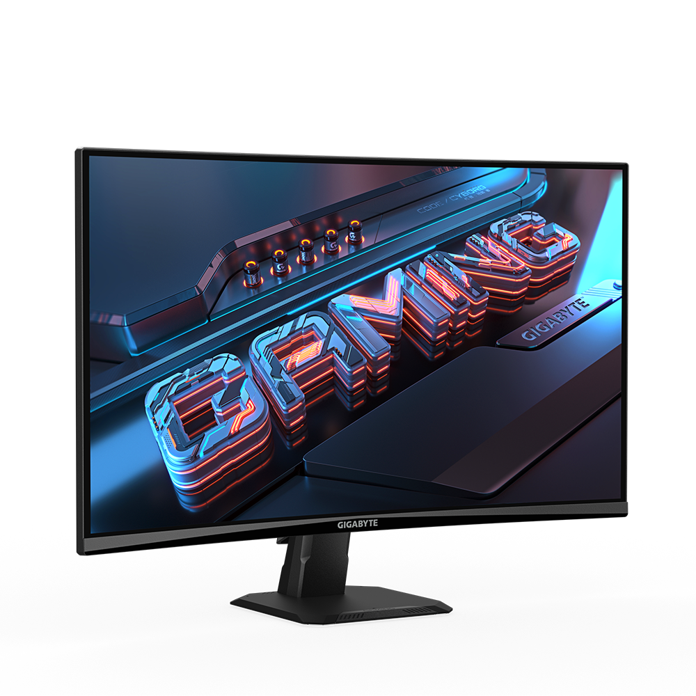GIGABYTE monitor GS27FC gaming zakrivljeni, 27, FullHD, VA, 250 cd/m2, HDR Ready, AMD FreeSync Premium, 180Hz, 1ms