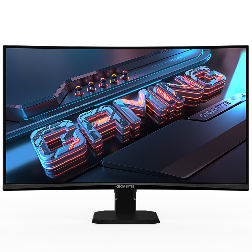 GIGABYTE monitor GS27FC gaming zakrivljeni, 27, FullHD, VA, 250 cd/m2, HDR Ready, AMD FreeSync Premium, 180Hz, 1ms