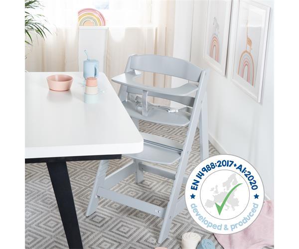 Roba Kids drvena hranilica za bebe Sit Up Flex, Antracit – prikaz 2