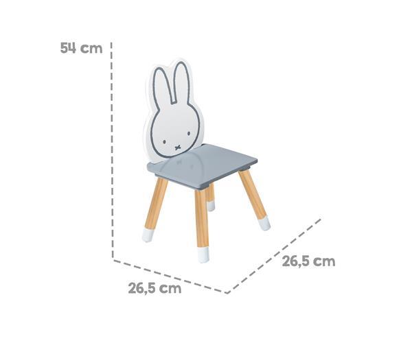 Roba Kids drveni dječiji sto i stolice Miffy – prikaz 2