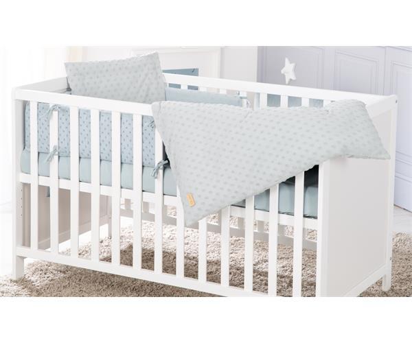 Roba Kids set posteljine sa ogradicom Lil Planet, Plavi