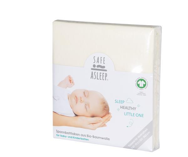 Roba Kids plahta na gumu Safe ASleep, Bež – prikaz 3