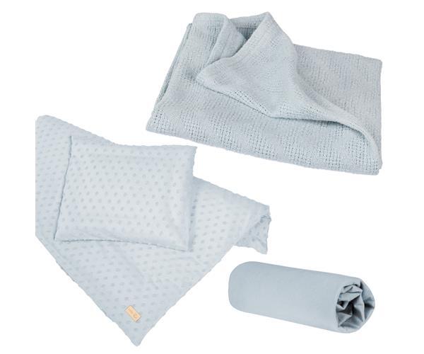 Roba Kids set posteljine sa dekicom Lil Planet, Plavi – prikaz 3