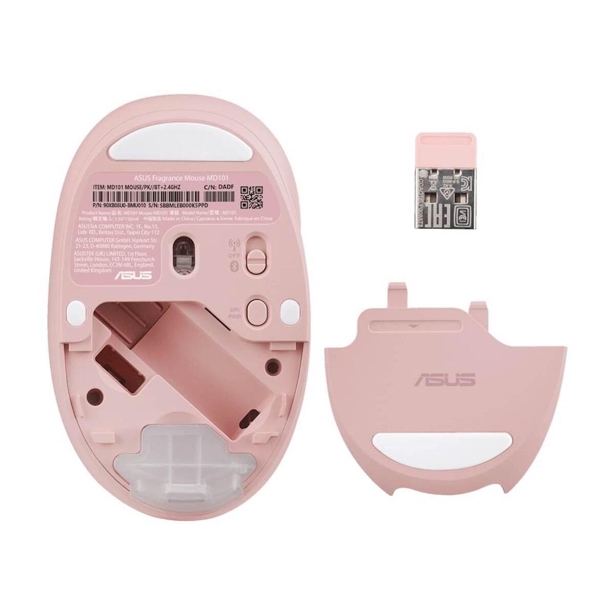 MIS ASUS WIRELESS MD101 MOUSE/PK//BT+2.4GHZ