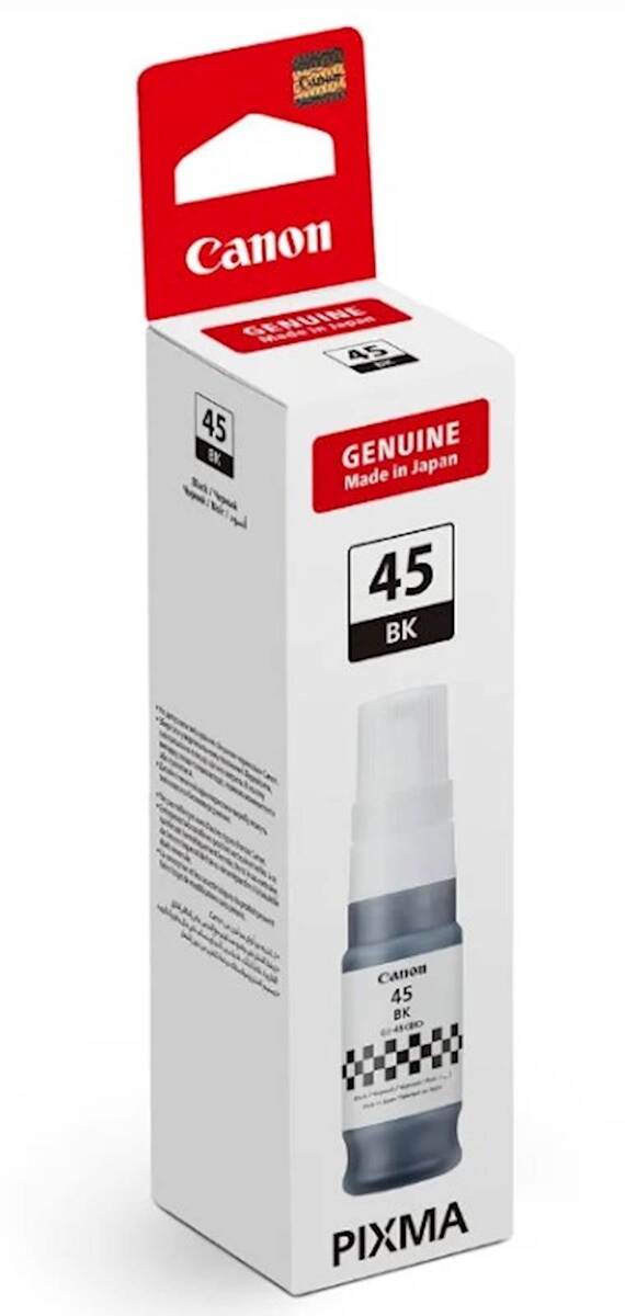 Tinta CANON CYAN GI45BK ZA Maxify GX1040/GX2040