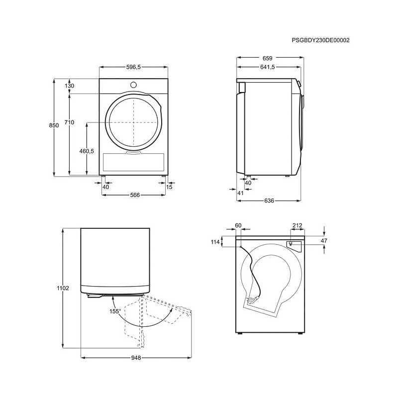 Electrolux sušilica EW7D495UDE