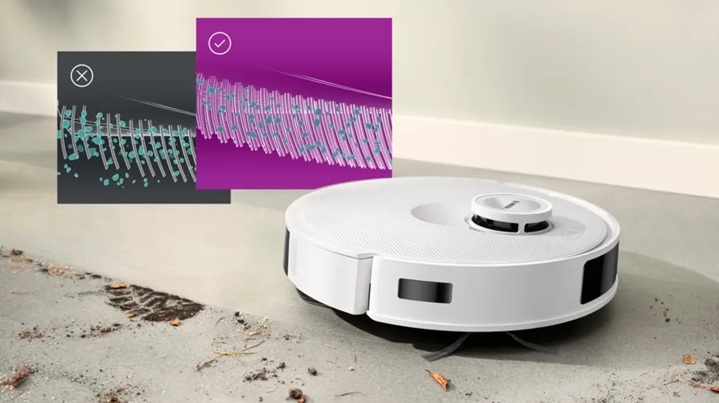 BOSCH robotski usisivač BCRC1W Spotless, 11.000 Pa, 360 LiDAR navigacija