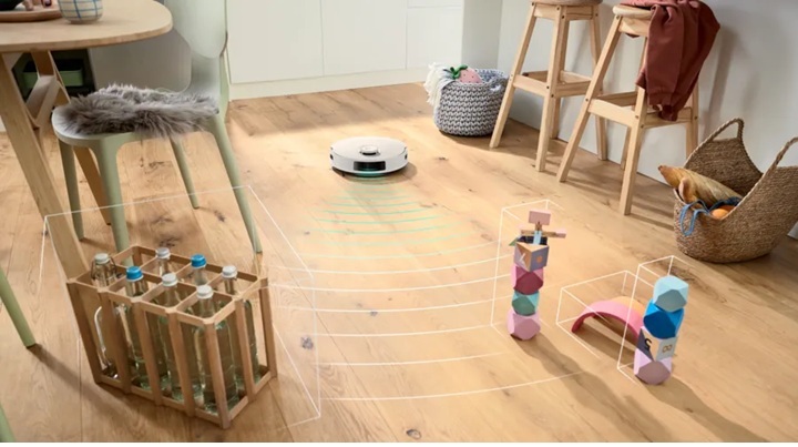BOSCH robotski usisivač BCRC1W Spotless, 11.000 Pa, 360 LiDAR navigacija