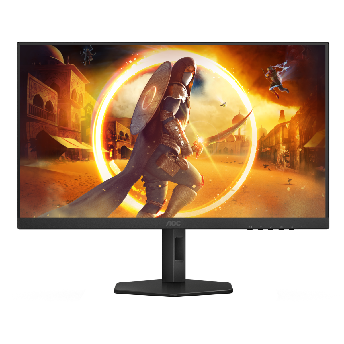 AOC Q27G4XF monitor gaming, 27, QHD, IPS, 300 cd/m2, Adaptive Sync, HDR10, HDMI, DP, 180Hz, 0.5ms