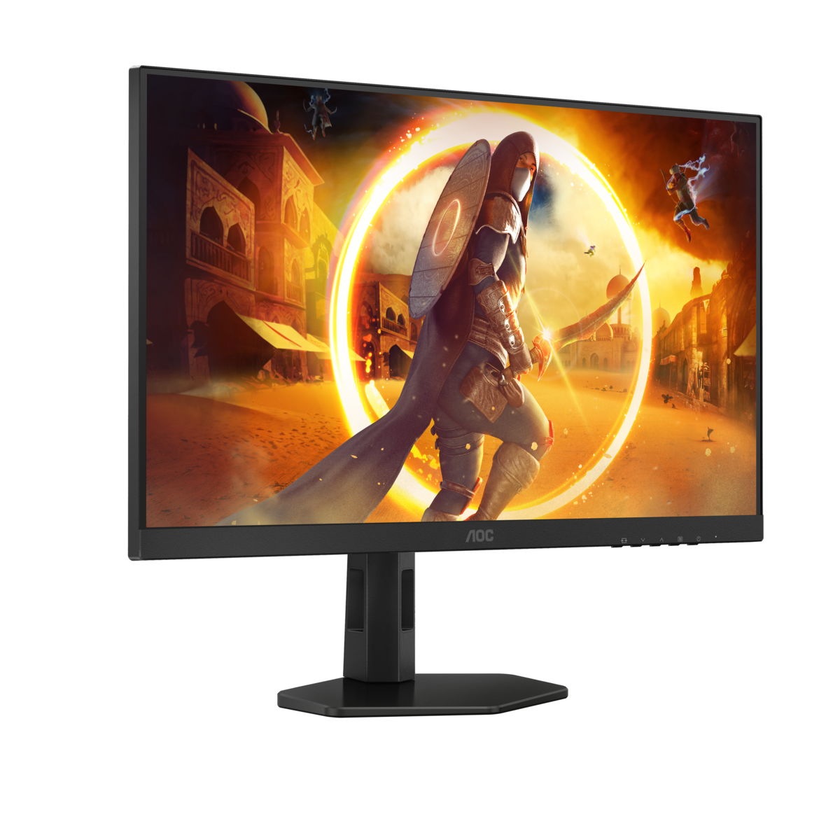 AOC Q27G4XF monitor gaming, 27, QHD, IPS, 300 cd/m2, Adaptive Sync, HDR10, HDMI, DP, 180Hz, 0.5ms