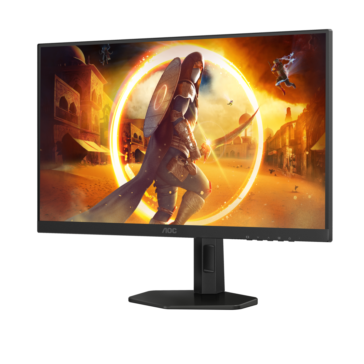 AOC Q27G4XF monitor gaming, 27, QHD, IPS, 300 cd/m2, Adaptive Sync, HDR10, HDMI, DP, 180Hz, 0.5ms