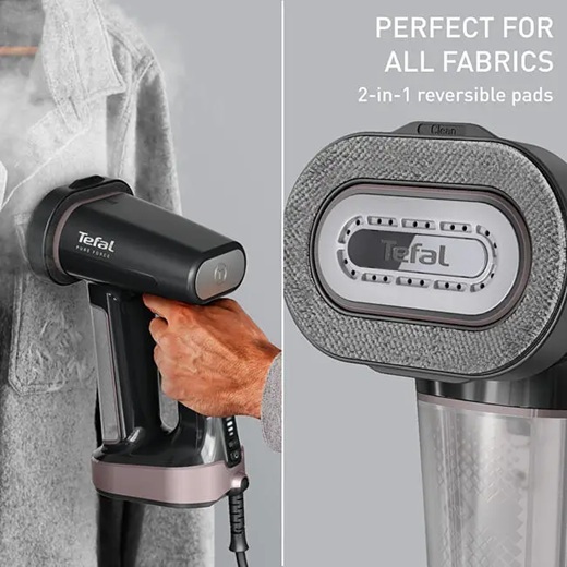 TEFAL vertikalna pegla na paru DT8765E0 Pure Force 3-u-1, 1800 W