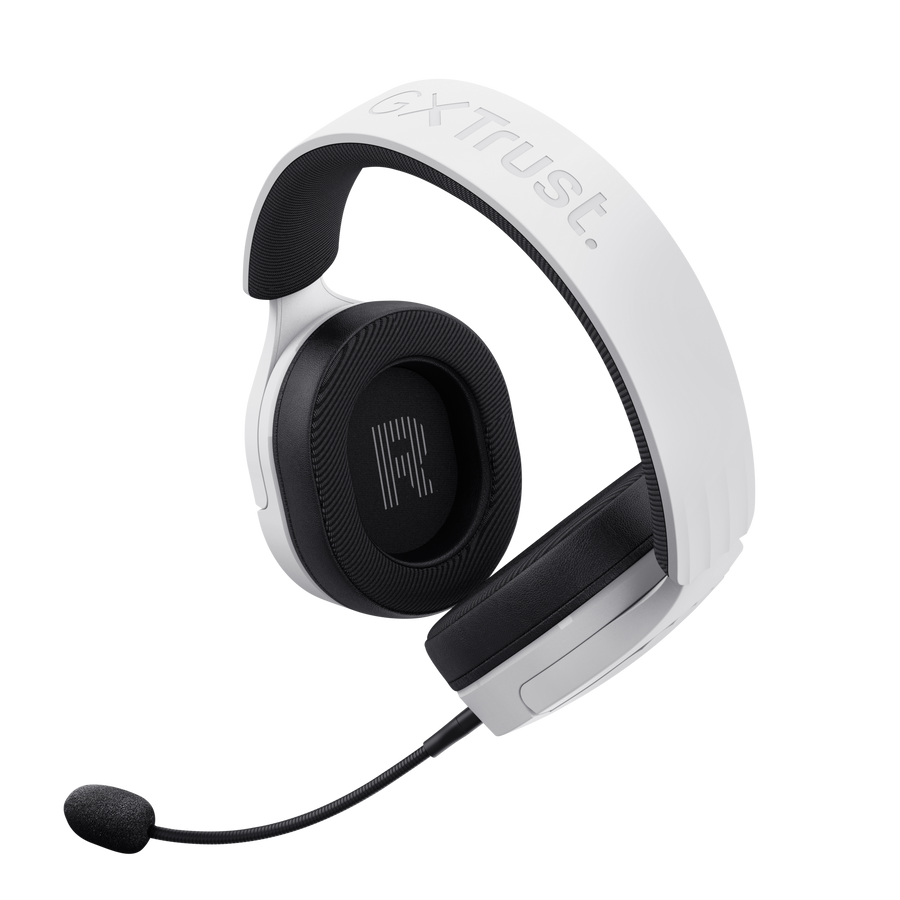 TRUST gaming slušalice GXT490W FAYZO 7.1 USB2.0, gaming, žičane, bijele, noise-cancelling mikrofon