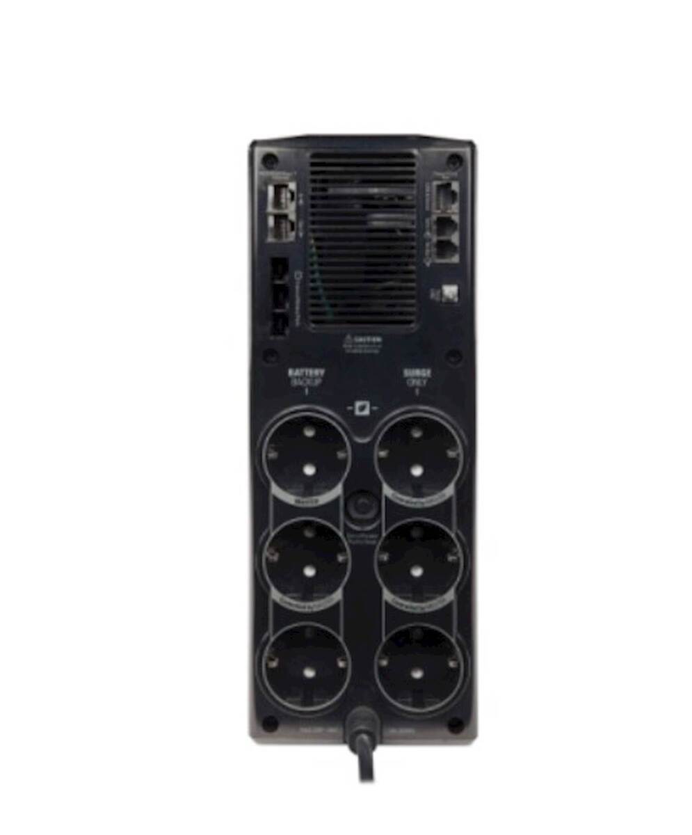 APC Back-UPS Pro 1500VA/865W, Tower, 230V, 6x CEE 7/7 schuko utičnica, AVR, LCD, zamjenjiva baterija