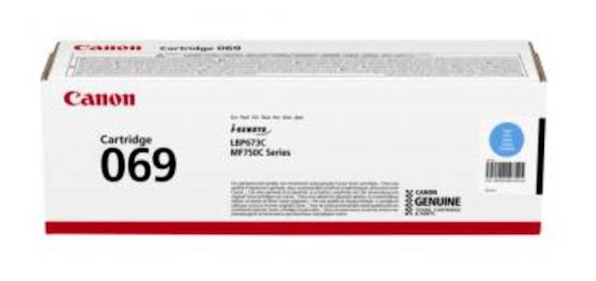 CANON TONER CRG069C CYAN ZA LBP673, MF752, MF754 ZA 1.900 STRANA