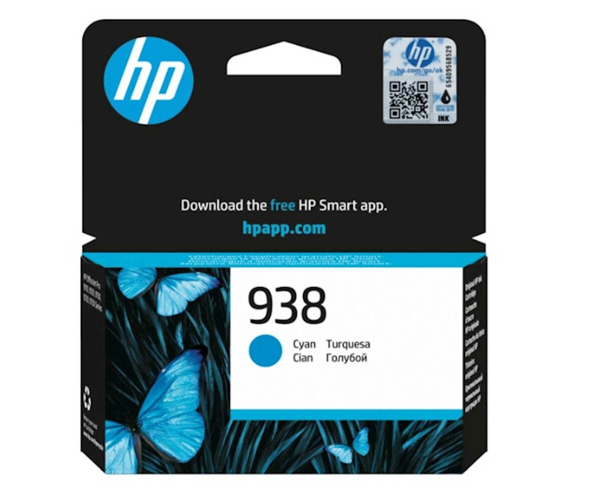 HP Tinta Cyan 938