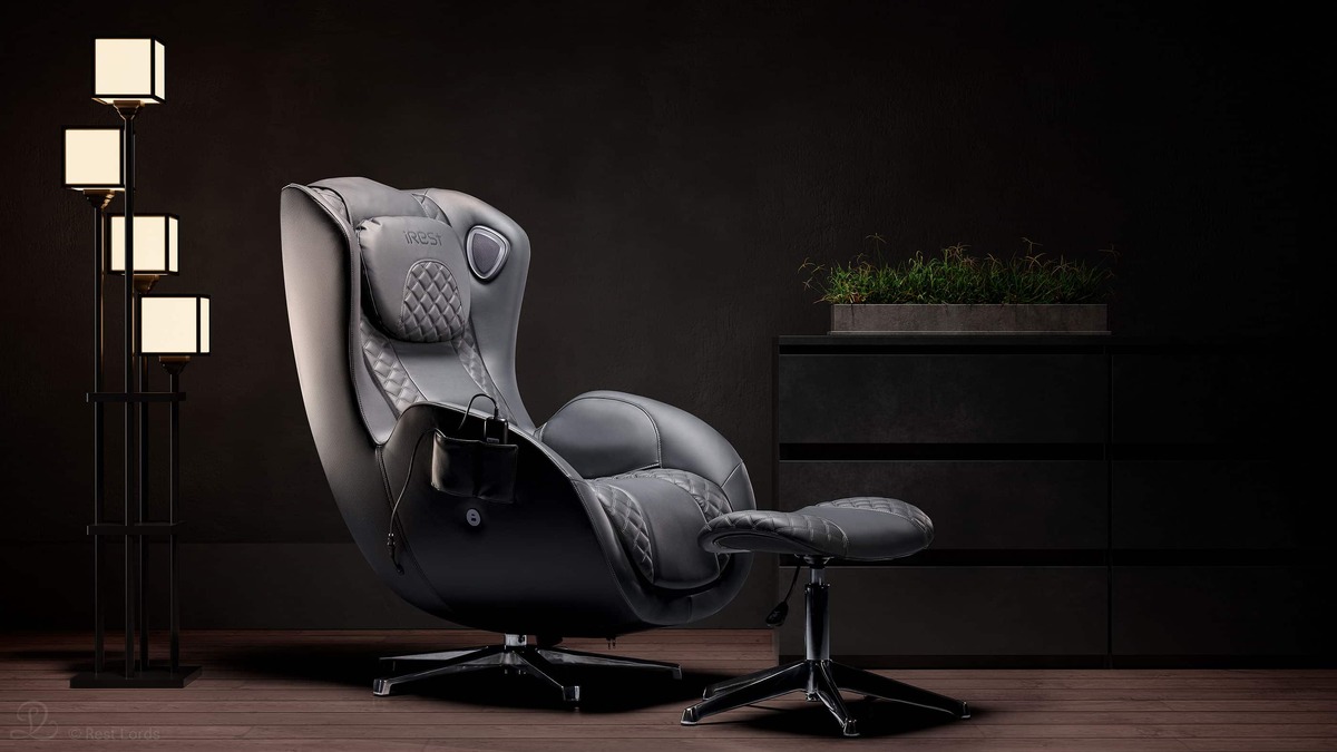 iRest masažna fotelja QL smart (A185), Graphite
