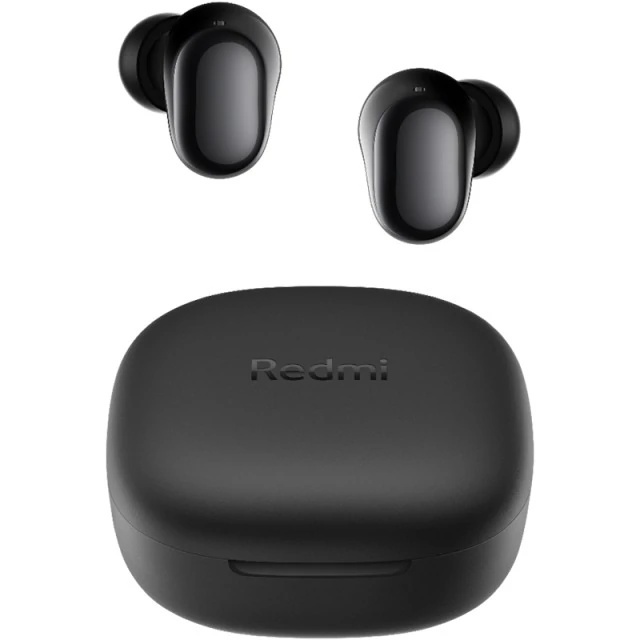 Redmi Buds 6, trajanje baterije 42h, Bluetooth 5.4, crna