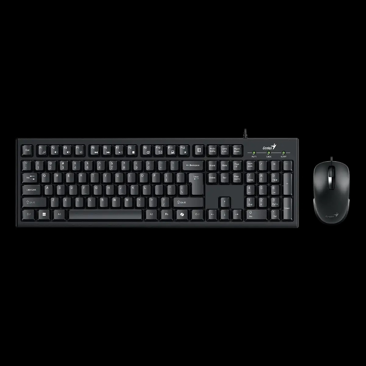 GENIUS miš i tastatura KM-100SE, žičani
